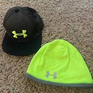 boys under armor hats
